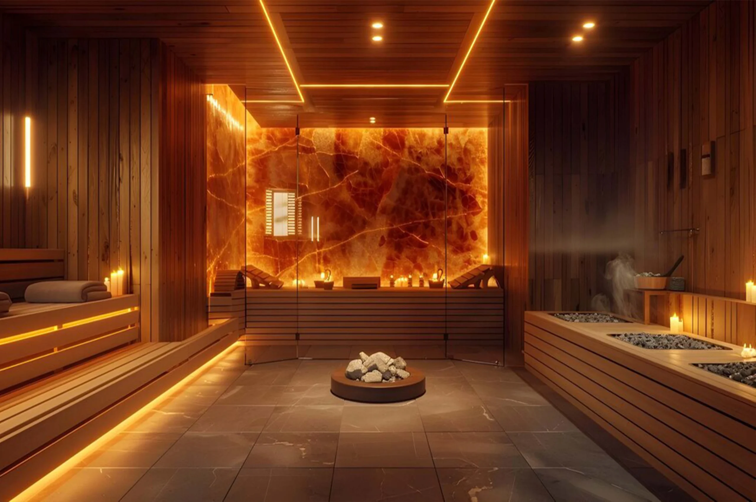 Spa, Steam & Sauna 